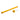 Burgtec Rocky Mountain 173mm Rear Axle - Burgtec Bullion Gold