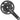 Shimano CUES FC-U4000-2 Crankset - 170mm 9/10/11-Speed 40/26t Riveted Square Taper JIS Spindle Interface BLK