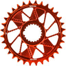 Wheels Manufacturing Direct Mount Chainring - 32t Shimano Direct Mount 1.5mm Inboard Offset HG+ Chain Compatible Orange