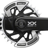 SRAM XX Eagle T-Type AXS Power Meter Wide Crankset - 165mm 12-Spd 32t Chainring Direct Mount 2-Guards PM DUB Spindle BLK