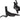 Hayes Dominion A4 Disc Brake Lever - Rear Hydraulic Post Mount Stealth BLK/Gray