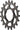 Wolf Tooth Single Speed Aluminum Cog - 19t Compatible 3/32" Chains BLK