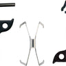 SRAM Disc Brake Pads - Organic Compound Steel Backed Quiet Monoblock SRAM Hydraulic Road Level A1 2017-2019