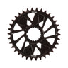 Wheels Manufacturing Shimano DM HG+ Outboard Chainring Teeth: 34 Speed: 12 BCD: Direct Mount Shimano Single 7075 Aluminum Black