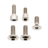 Better Bolts Fox 34 Fork Ti Bolt Kit Grip/Rhythm Silver5/Count