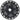 microSHIFT ADVENT X Cassette - 10 Speed 11-48t Black Alloy Spider