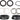 FSA BB30 to EVO Crankset Bottom Bracket Kit
