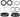 FSA BB30 to EVO Crankset Bottom Bracket Kit