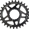 Wolf Tooth Elliptical Direct Mount Chainring - 28t RaceFace/Easton CINCH Direct Mount Drop-Stop B For Boost Cranks 3mm Offset BLK