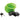 M-Wave S 10.18 Cable lock Key 10mm 10x1800mm Green