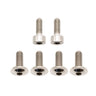 Better Bolts Fox 34SL Fork Ti Bolt Kit Fit4/GripSL Silver6/Count