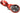 K-EDGE Garmin Sport TT/Aero Handlebar Mount: 22.2mm Red