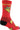 SockGuy Crew Taco Socks - 6" Red Small/Medium
