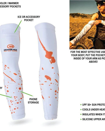 Arm Cooler Sleeve, Arm Warmer, Ice Storage, iPhone Holder, For Run And Ride - Gio's Outdoors