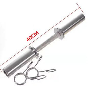 Φ50mm Solid Dumbbell Handle: 2-Inch Home Gym Bar for Weight Lifting and Arm Workouts