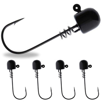 Reaction Tackle Tungsten Screw Lock Jig Heads (5-Pack) - Gio's Outdoors