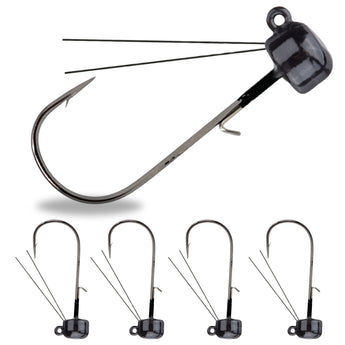 Reaction Tackle Tungsten Ned Rig-Shroom Jigs (5-Pack) - Gio's Outdoors