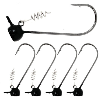 Reaction Tackle Tungsten Stand-Up Shaky Head Jigs (5 pack) - Gio's Outdoors
