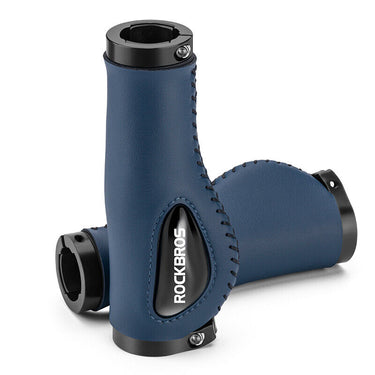 ROCKBROS Bike Double Lock Rubber Grips Bicycle Handlebar Grips Anti-skid 2.22cm - Gio's Outdoors -ROCKBROSUSA