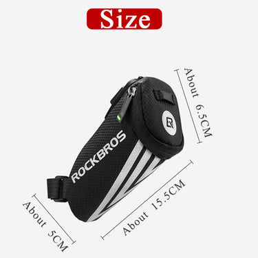 Mini Rear Bike Saddle Bag - Gio's Outdoors -ROCKBROSUSA