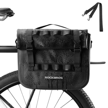 ROCKBROS Bike Panniers 15L Waterproof Bike Rack Bag for Cycling Commuting - Gio's Outdoors -ROCKBROSUSA