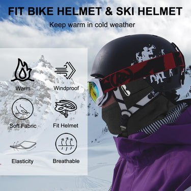 ROCKBROS Balaclava Ski Mask, Windproof Thermal Winter Neck Warmer Hood for Men  Women - Gio's Outdoors -ROCKBROSUSA