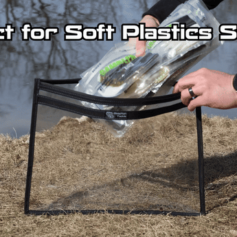 Reaction Tackle Clear Storage Bag Tackle Pak - Water-Resistant Plastic Storage - New - Gio's Outdoors