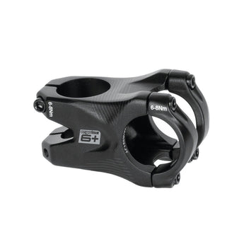 Ergotec Stem Bass 6+ (Ahead 28.6/31.8, 45mm ext, 0° | Black Sandblasted)