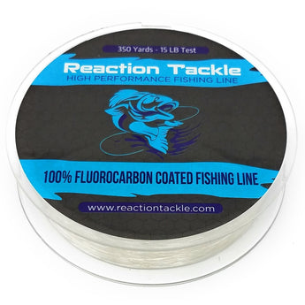 Reaction Tackle Fluorocarbon Coated Fishing Line - Gio's Outdoors