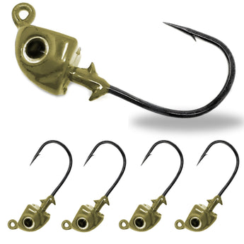 Reaction Tackle Tungsten Swimbait Jig Heads (5-Pack) - Gio's Outdoors