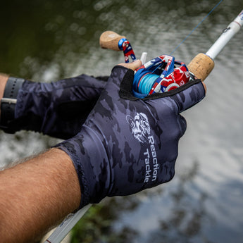 Reaction Tackle UV Fishing Gloves UPF 50+ - Gio's Outdoors
