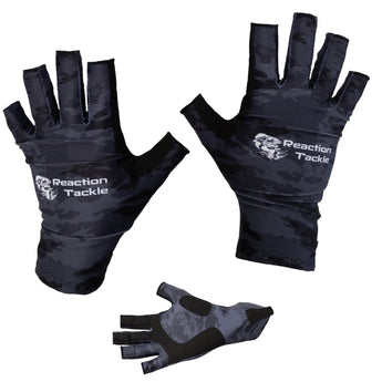 Reaction Tackle UV Fishing Gloves UPF 50+ - Gio's Outdoors