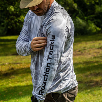 Reaction Tackle SPF UPF 50+ Long Sleeve Fishing Shirt - Gio's Outdoors