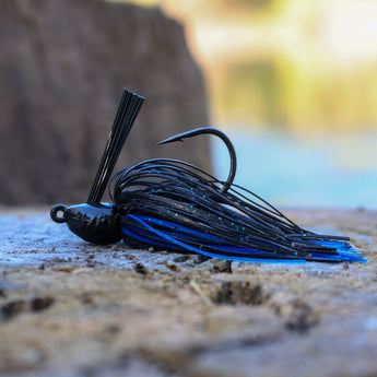 Reaction Tackle Lead Swim Jigs – Premium Weedless Bass Fishing Lures- 3 Pack - New - Gio's Outdoors