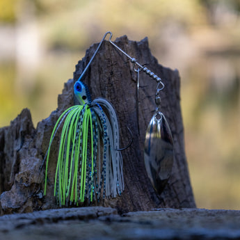 Reaction Tackle Tungsten Spinnerbait Jigs – 2-Pack, Double Willow Blade - New - Gio's Outdoors