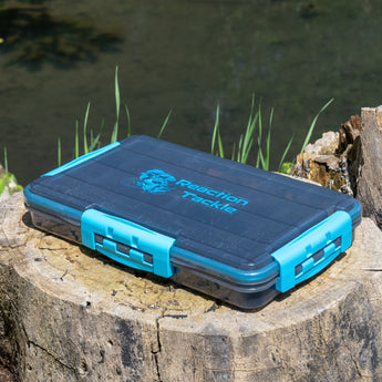 Reaction Tackle Premium Tackle Tray- High Performance and Waterproof with 3 Resilient Clips - Gio's Outdoors