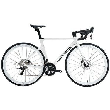 CTR - Carbon Fiber Road Bike White - Gio's Outdoors -ROCKBROSUSA