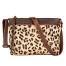 Concealed Carry Josie Indian Leopard Leather Crossbody by Lady Conceal - Gio's Outdoors -Lady Conceal Wholesale
