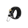 Knog Oi Luxe Large Bicycle Bell - Black - Gio's Outdoors