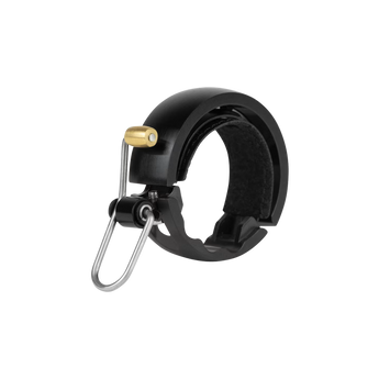 Knog Oi Luxe Large Bicycle Bell - Black - Gio's Outdoors
