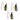 Reaction Tackle Lead Spinnerbait Jigs – 3-Pack, Double Willow Blade - New - Gio's Outdoors