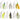 Reaction Tackle Lead Spinnerbait Jigs – 3-Pack, Double Willow Blade - New - Gio's Outdoors