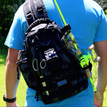 Reaction Tackle Fishing Tackle 2-in-1 Sling Bag/Backpack- 3 Sizes - Gio's Outdoors
