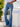 Women's High Waist Flare Jean's with Light Distressing and Classic Fit Anna Kaci California - Gio's Outdoors -Gio's Outdoors