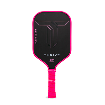 RUSH 13  SINGLES (PINK)  Includes custom weight card, paddle cover, paddle eraser, and lead weights. - Gio's Outdoors