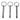 SET OF 3 PINS FOR POLES - Gio's Outdoors