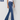 Vervet by Flying Monkey Plus Size Mid Rise Raw Hem Flare Jeans - Gio's Outdoors