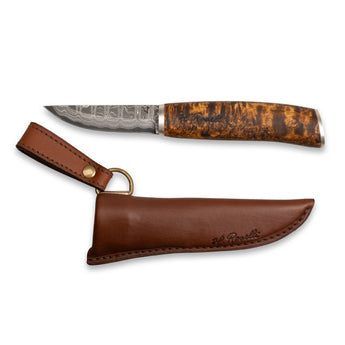 Roselli RD 310P The Carpenter Knife, Damascus - Gio's Outdoors