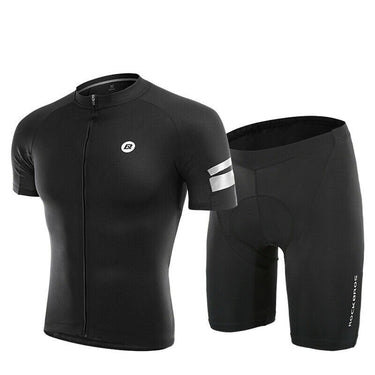 ROCKBROS Cycling Jersey Shorts Set Bike MTB Compression Wicking Sport Pants Breathable Coolmax Pad Pants For Men Women - Gio's Outdoors -ROCKBROSUSA