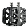 ROCKBROS Carbon Fiber Bike Pedals Lightweight 3-Bearing Non-Slip 9/16" Wide Flat - Gio's Outdoors -ROCKBROSUSA